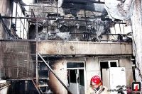 اعلام حریق | آتش سوزی ساختمان 3 طبقه